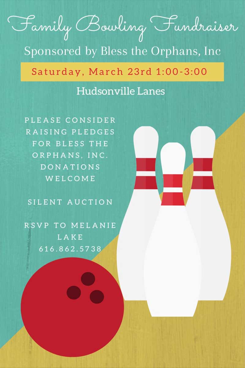 Family Bowling Fundraiser